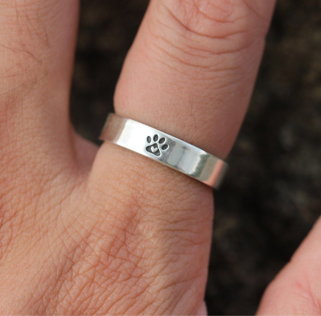 Cat memorial ring sales