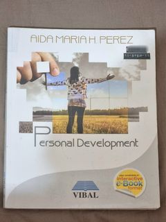 Personal Development UST SHS Book
