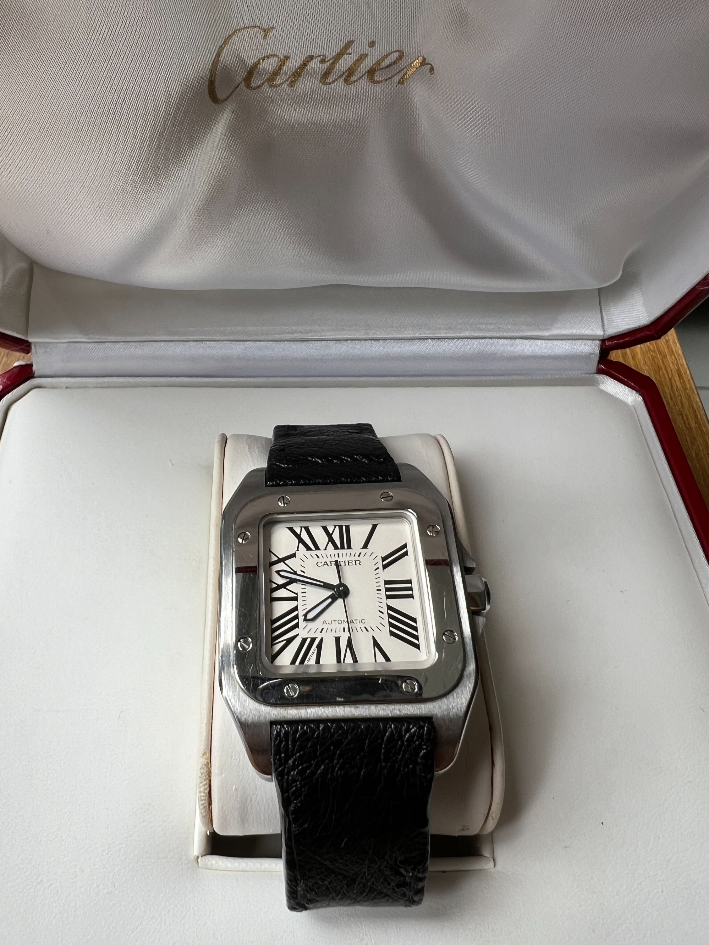 Pre Owned Cartier Santos 100 Medium W20106X8