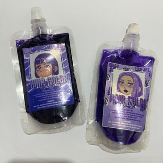 2pcs Purple Hair Color Jelly for Bleached Hair