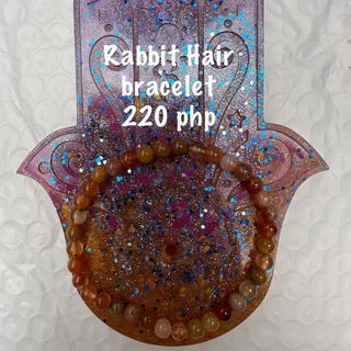 Rabbit hair bracelet