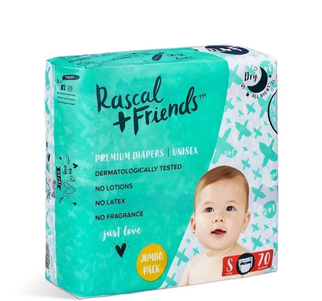 Rascal and Friends Rascal + Friends Pants XXL 40 pcs Diaper, Babies & Kids,  Bathing & Changing, Diapers & Baby Wipes on Carousell