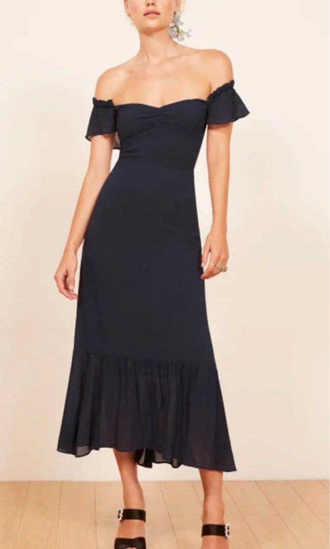 Reformation butterfly outlet dress red