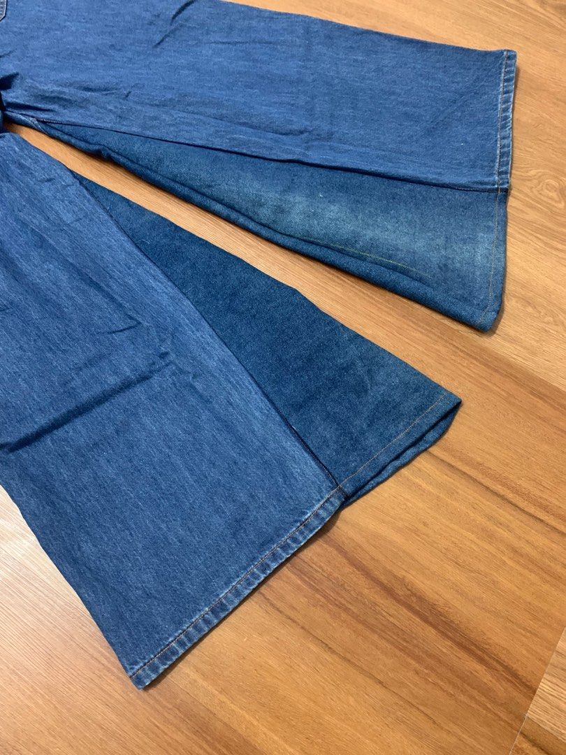 Rework Wide Leg Like JNCO Style, Men's Fashion, Activewear on Carousell