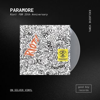 Riot! 25th Anniversary Silver Vinyl - Paramore
