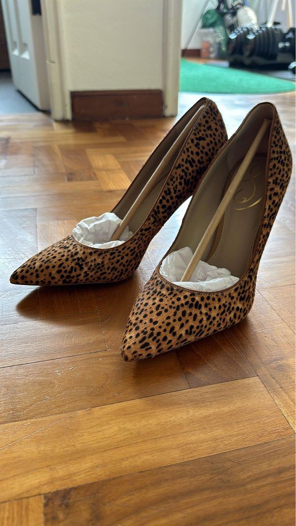 Sam edelman cheetah pumps hot sale