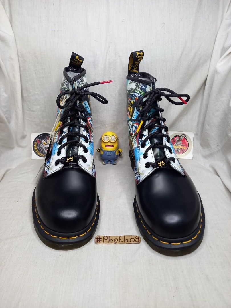 UK9 28cm Dr.Martens BASQUIAT Ⅱ 8EYE 1460 - macaluminio.com