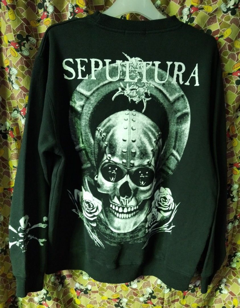 Sepultura Sweatshirt Men s Fashion Tops Sets Hoodies on Carousell