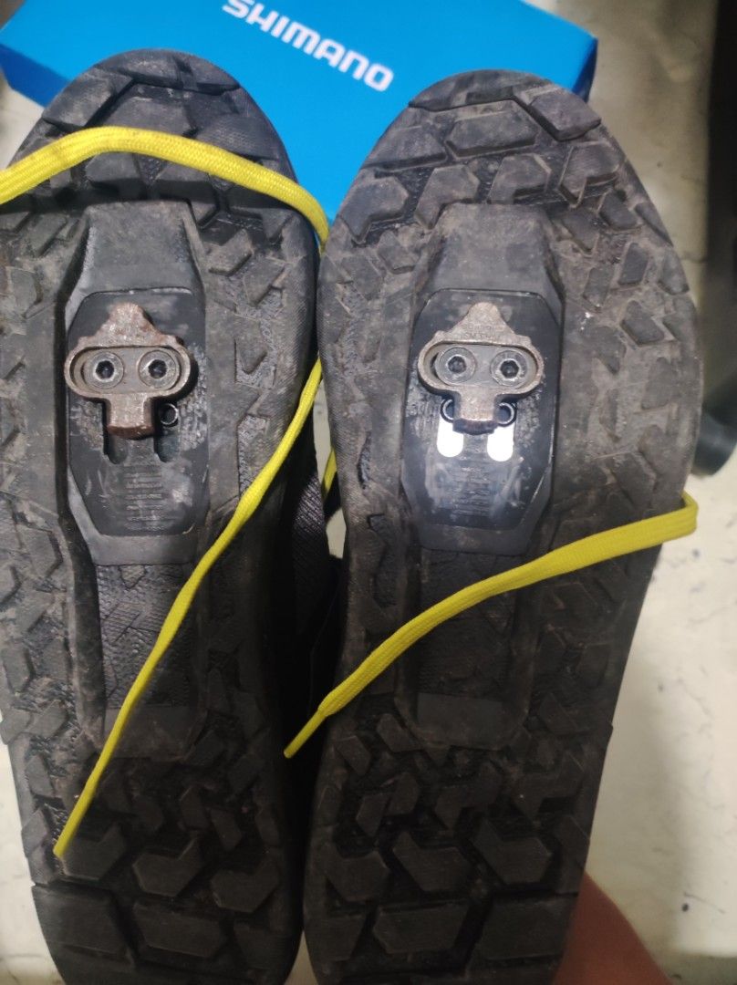 Shimano MTB cleats sets (Category: Bicycles) located in Davao. Submitted by patrick_g4 (Listing ID 1286110695, Image 3). Description: used twice message me for more info..