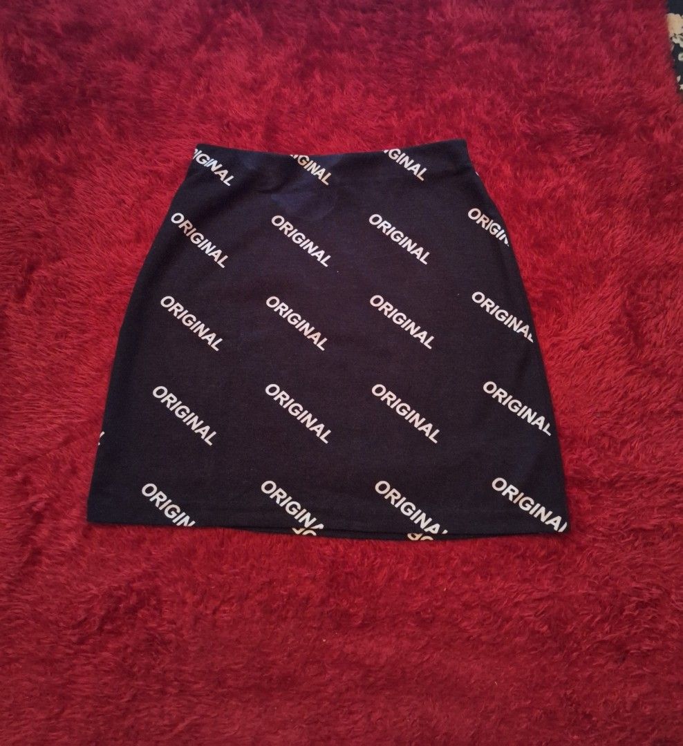 H and m jersey skirt discount
