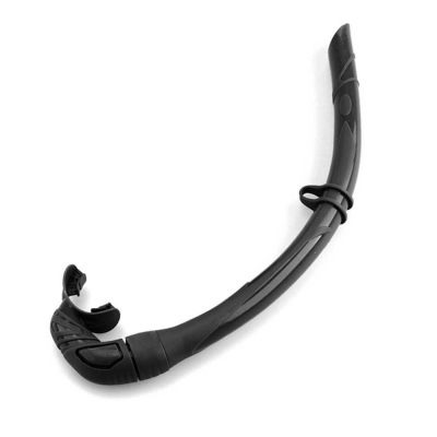 XS-Scuba Snorkel Cargo/ Foldable Black- Silicone