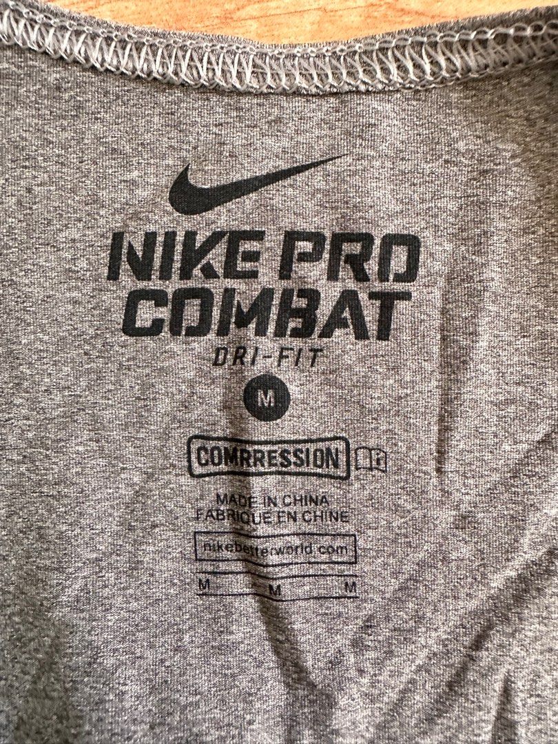 Nike pro combat compression tank top