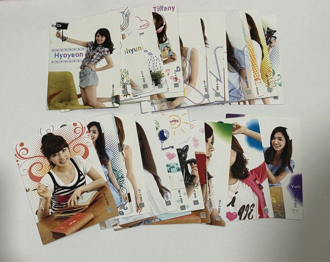 少女時代snsd girls generation 收藏卡The Star Collection Card