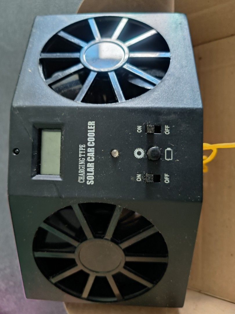 Solar car cooler Car Accessories Accessories on Carousell