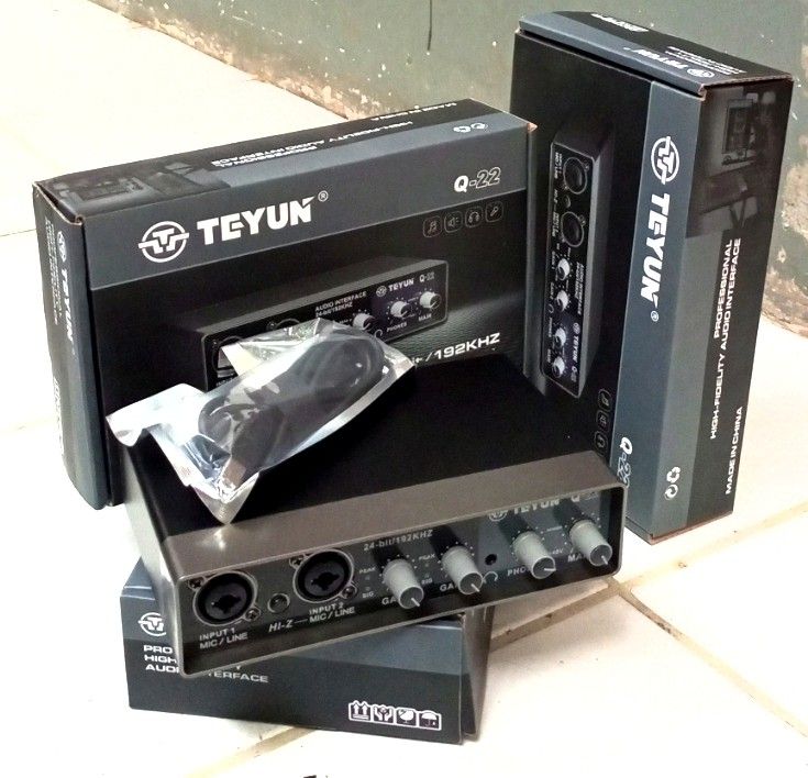 Soundcard Teyun Q22, Elektronik, Audio di Carousell