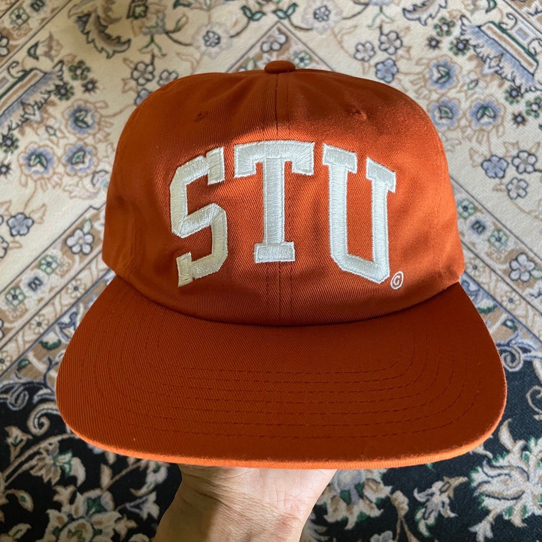 STUSSY STU ARCH STRAPBACK CAP - 帽子