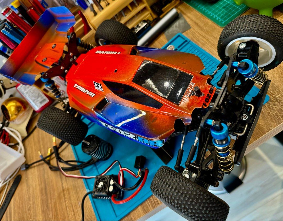 Tamiya TT02BR TT02 BR 1 10 off road Buggy with upgrades Hobbies