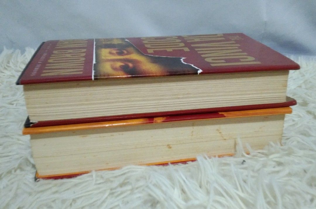 The Da Vinci Code and Angels and Demons by Dan Brown (Hardbound