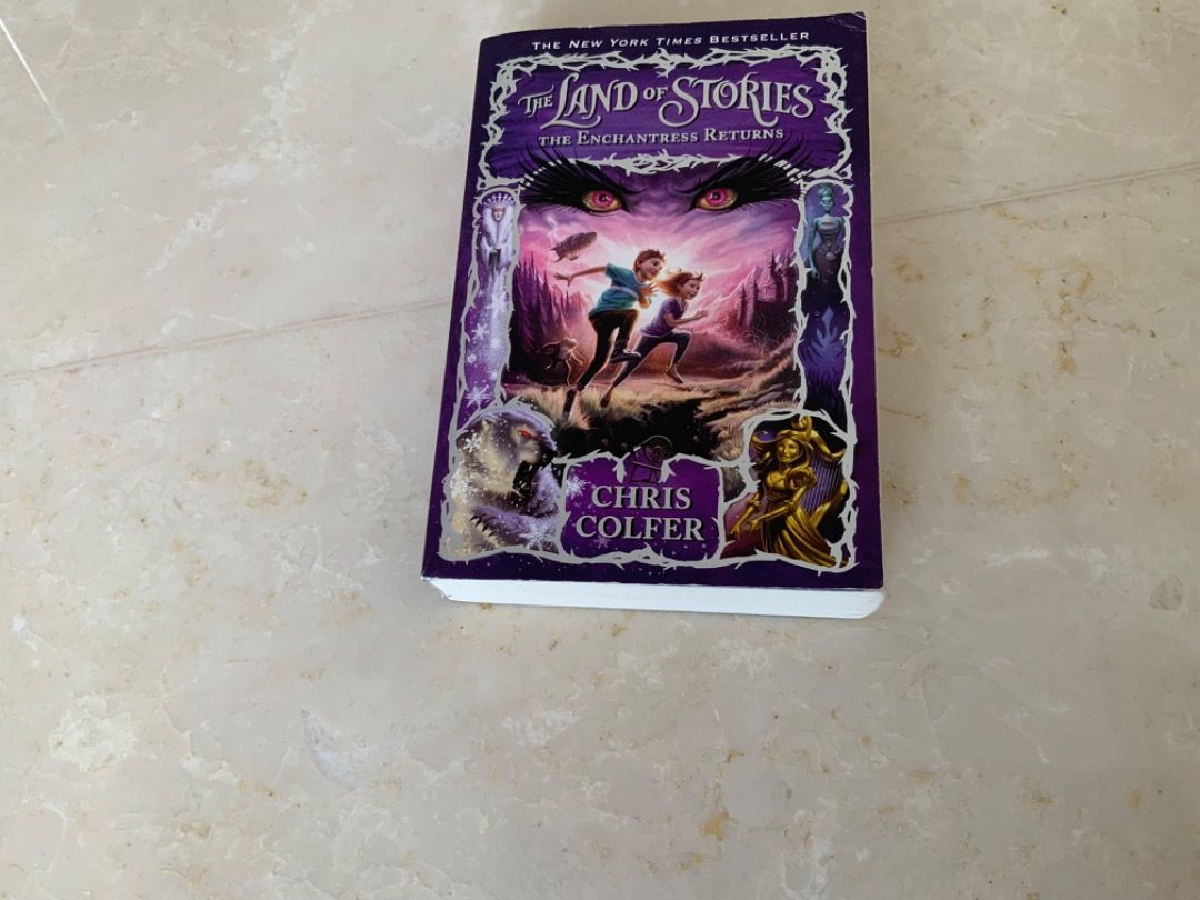 The Land Of Stories ( by Chris Colfer ) Books #1 The Wishing Spell, #2 The  Enchantress Returns, and #3 A Grimm Warning! Must read kids Love it!,  Hobbies & Toys, Books