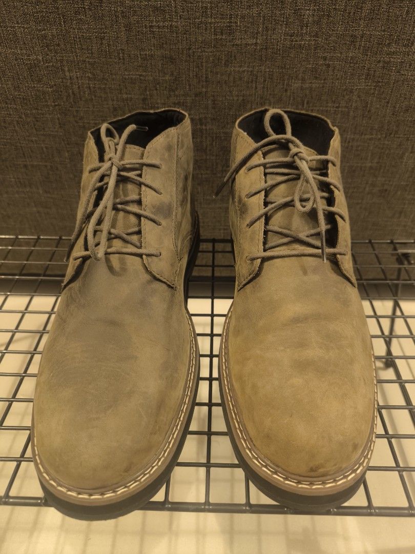 Timberland Squall Canyon Waterproof Chukka Olive Full Grain A25JZ UK8.5 US9 EU43 Men s Fashion Footwear Boots on Carousell