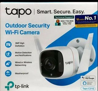 TPLINK TAPO OUTDOOR CCTV CAMERA 
C310,C320WS,C500,C510W,C520WS,TC65
