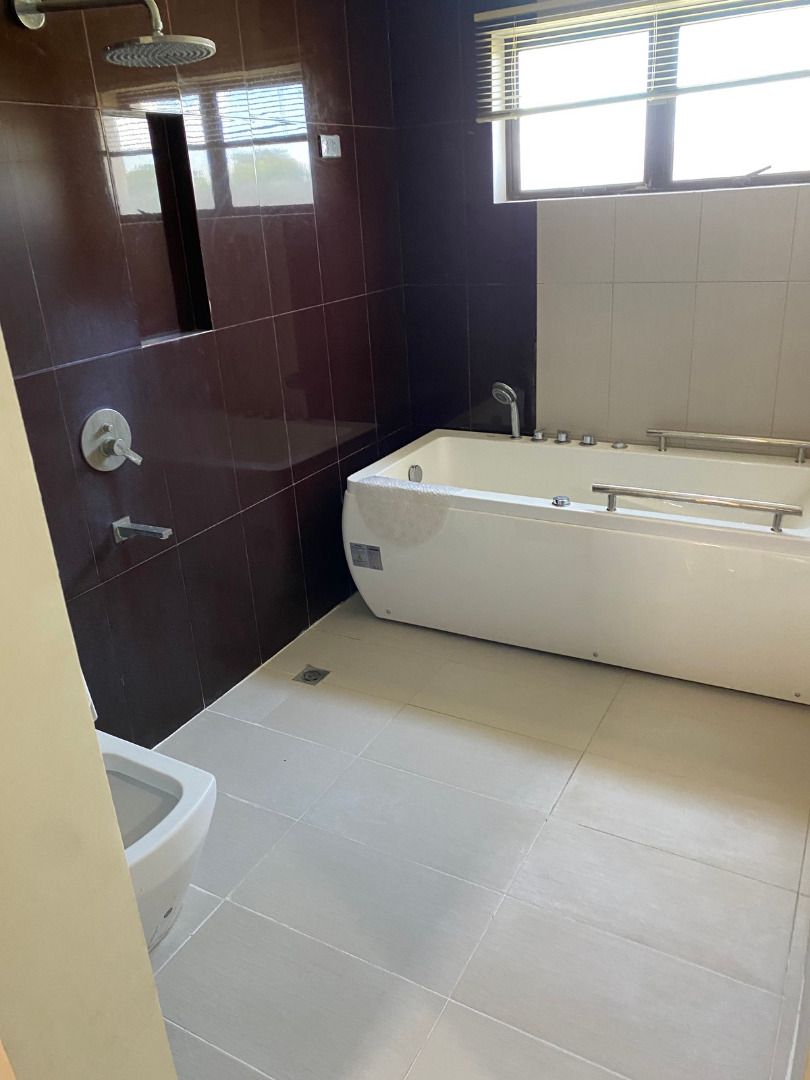Treveia Nuvali HL sale (Category: House & Lot) located in Calamba. Submitted by rvsrealty1 (Listing ID 1252051702, Image 3). Description: owner built 3 level house 5 rooms 5 TB separate helpers quarters 2 car garage with basic appliances included 251 sqm lot veranda/balcony 3rd floor pantry.