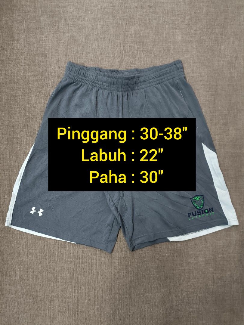Under armour shop shorts size chart