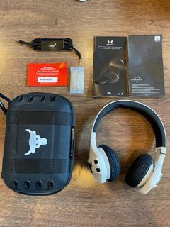 Under Armour Sport Wireless Train Project Rock Edition On Ear Sport Headphones JBL