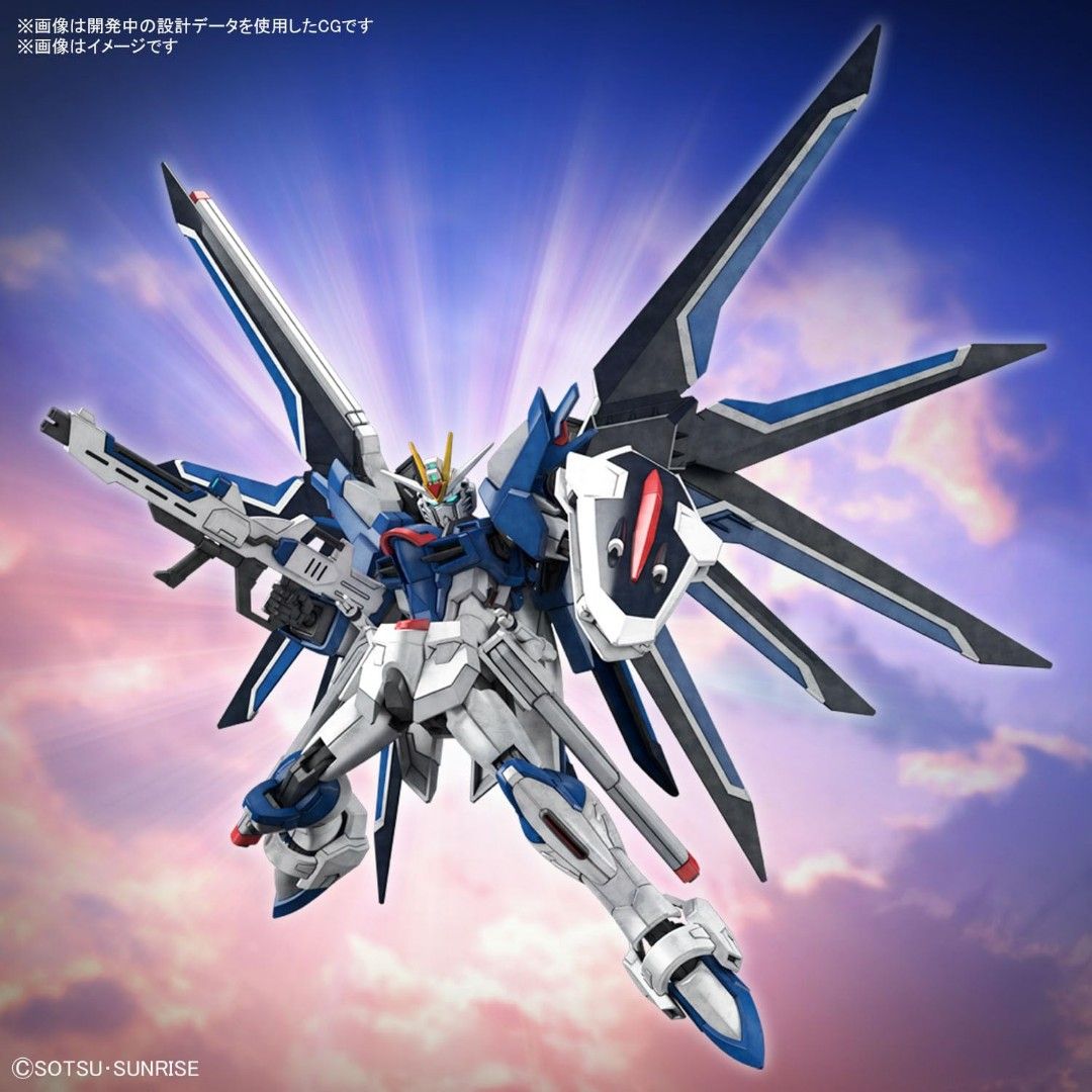 *URGENT PRE ORDER!* Bandai Japan: HG 1/144 "Mobile Suit Gundam Seed FREEDOM" Rising Freedom Gundam! (Category: Gundam Model Kits) located in Singapore. Submitted by wonderful_infinity (Listing ID 1286071081, Image 1). Description: *URGENT PRE ORDER!* Bandai Japan: HG 1/144 "Mobile Suit Gundam Seed FREEDOM" Rising Freedom Gundam! Special set!!! Limited Time Only!!! Value for Money!!! 100% Brand New!! Description The Rising Freedom Gundam from Mobi