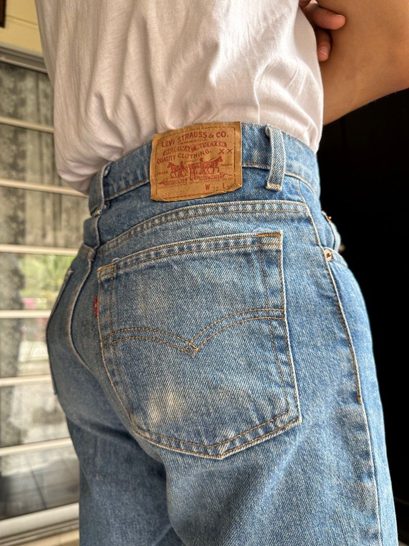 Vintage Levis 610 Men s Fashion Bottoms Jeans on Carousell