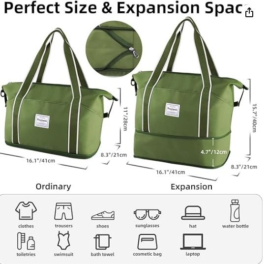 Weekend bag discount womens with wheels