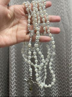 Wedding Cord Beaded Pearls