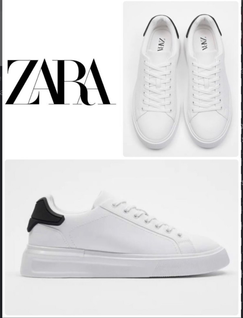 White shoes zara sale