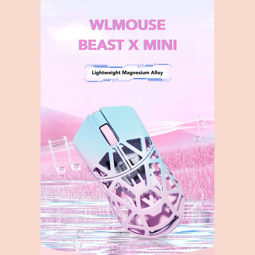 WLmouse BEAST X MINI Wireless Gaming Mouse, Computers & Tech 