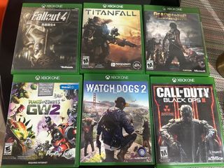 Xbox one games assorted