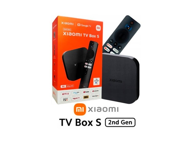 Xiaomi TV Mi Box S (2nd Gen) - 4K Ultra HD Google TV Streaming Media Player  Dolby Vision HRD10+ Dolby Atmos dtsHD Google Assistant Remote Chromecast  Built-In - MDZ-28-AA : Buy Online