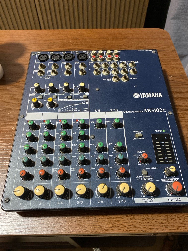 YAMAHA MG102c コンパクトミキサー 訳あり レコーディングミキサー交換