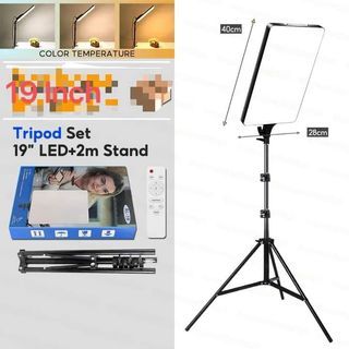 10Inchs（26CM） LED Light Panel Square Diffuser Light Fill Light with 2 Meters Stand Photography Lamp For Live🔥🔥🔥