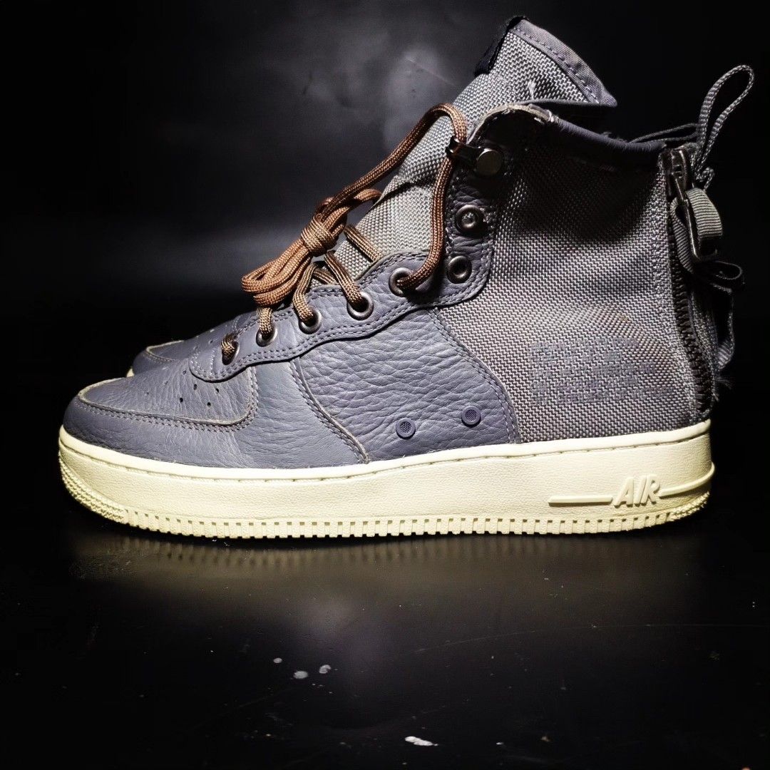 6uk ORIGINAL NIKE AIR FORCE 1 SPECIAL FIELD MID DARK GREY