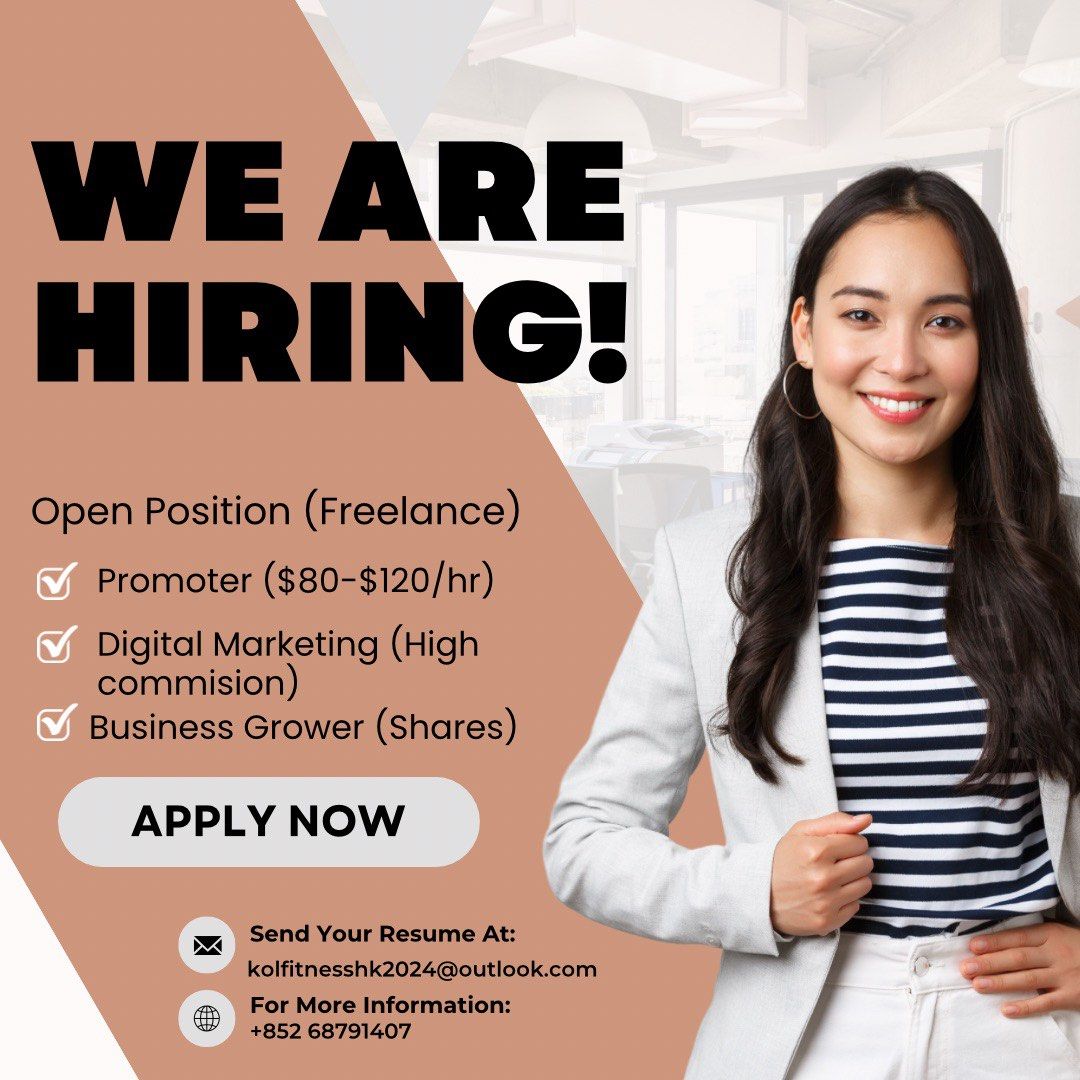 派傳單推廣員, 工作, 兼職, 銷售，零售及營銷- Carousell