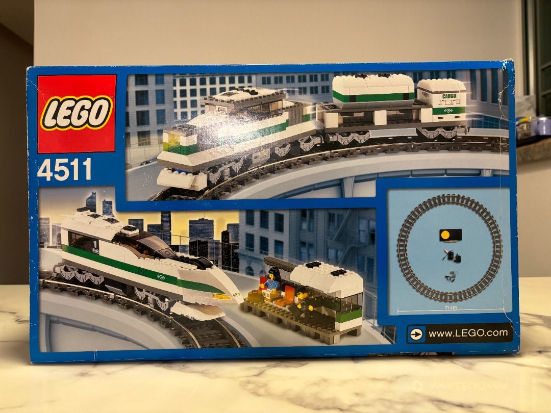 Lego World City High Speed Train Set 4511 Lego World DBA