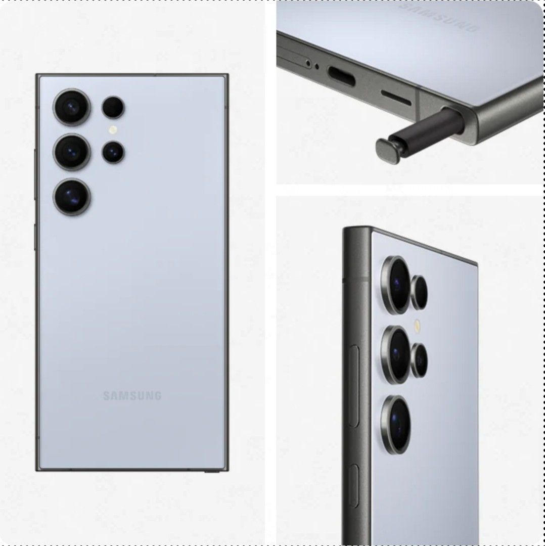 全新行貨Samsung S24 Ultra 512Gb 藍色網店限定色, 手提電話, 手機