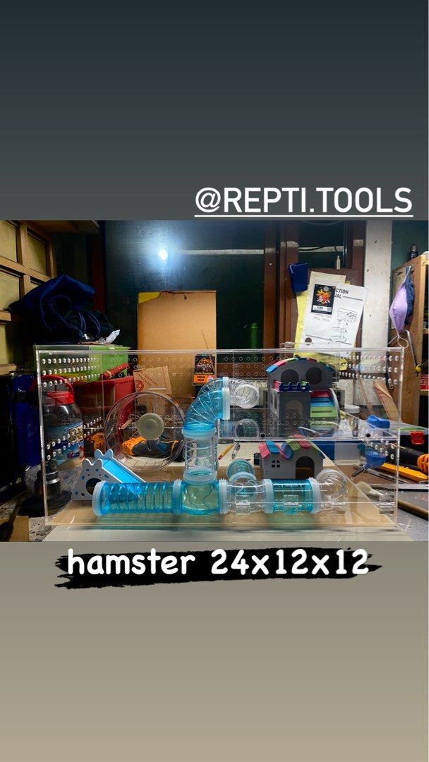 Acrylic Enclosure Acrylic Cage For Reptile Exotics Enclosure For ...