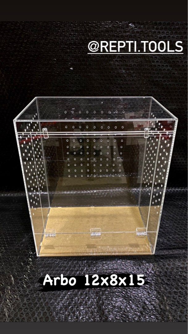 Acrylic Enclosure Acrylic Cage For Reptile Exotics Enclosure For ...