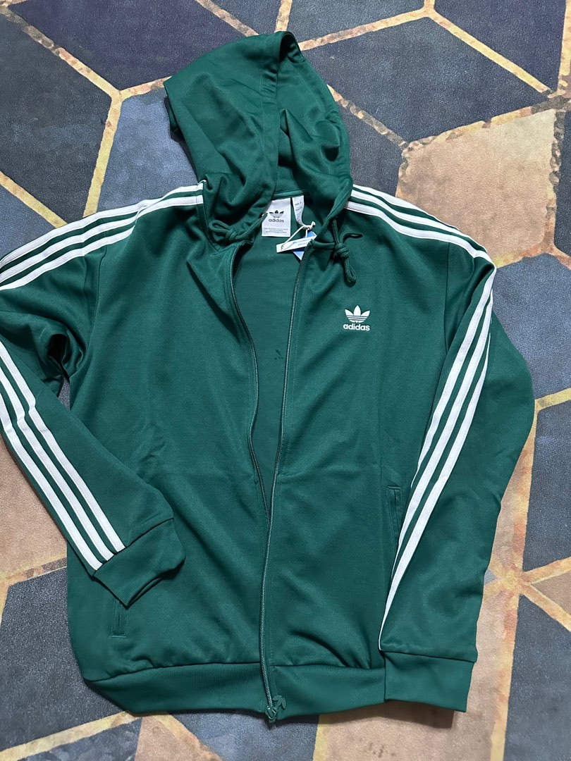 Adidas emerald top green hoodie