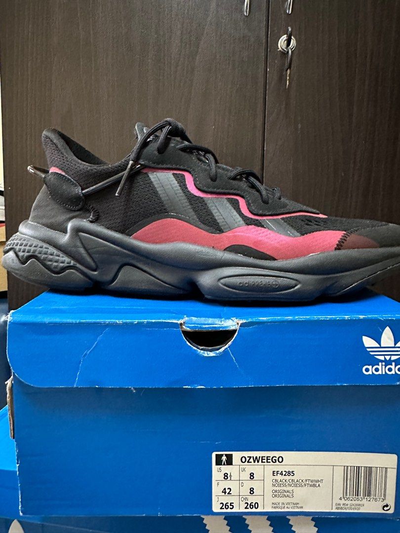 Adidas Ozweego CBlack US 8.5 Men s Fashion Footwear Sneakers on Carousell