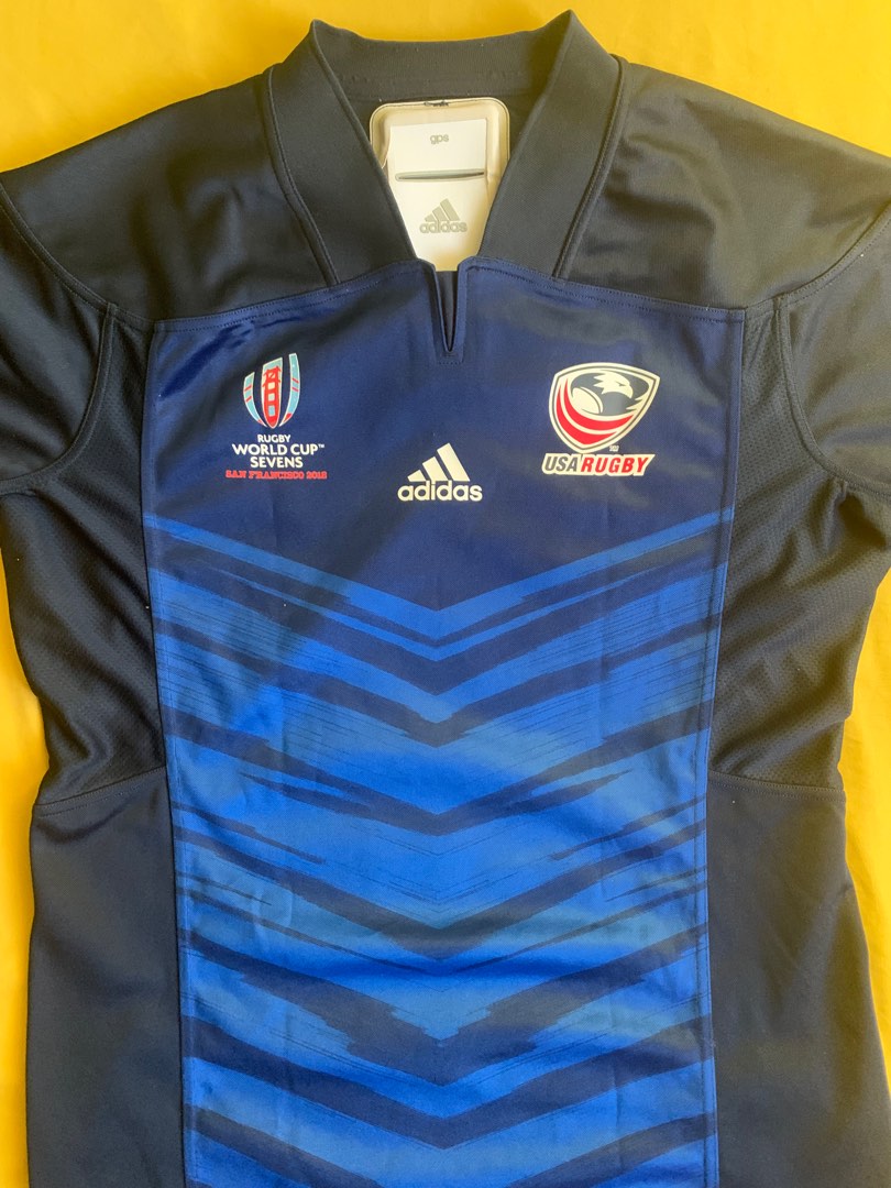 Adidas Rugby 7s World Cup 2018 USA Rugby Jersey Men s Fashion