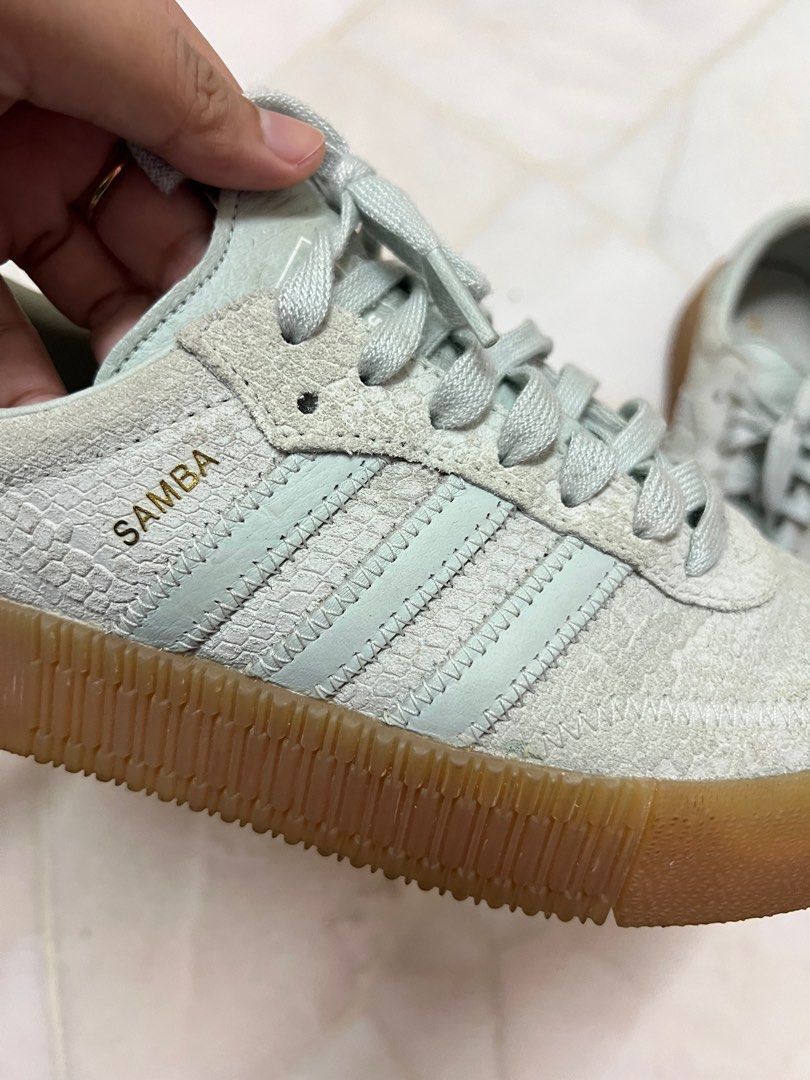 Adidas sambarose vapour green sale