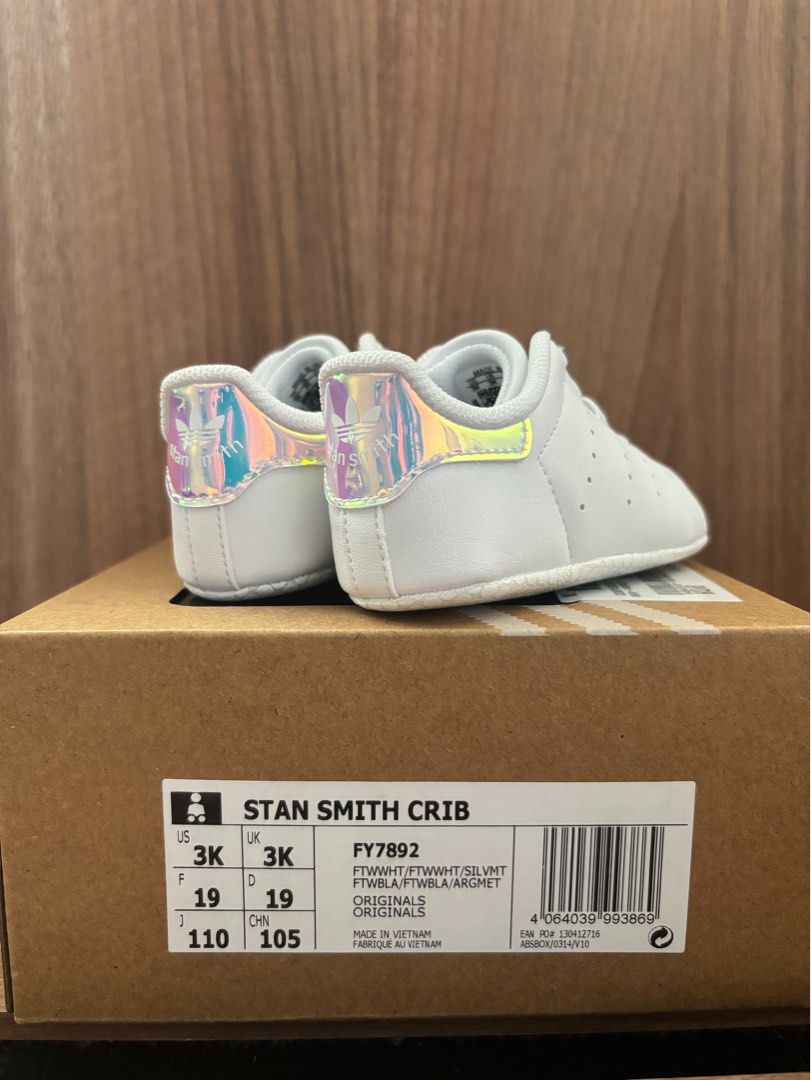 Stan smith crib shoes sale