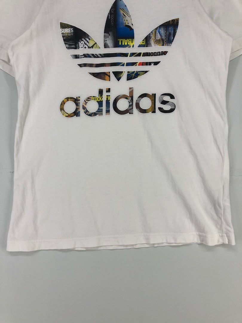Adidas rose gold trefoil shirt on sale